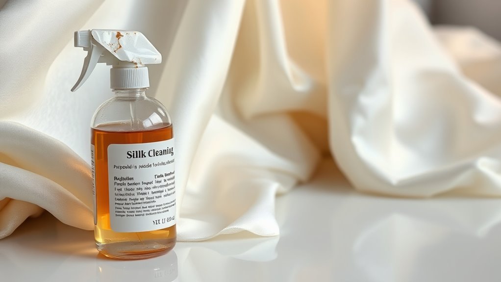 gentle silk cleaning tips