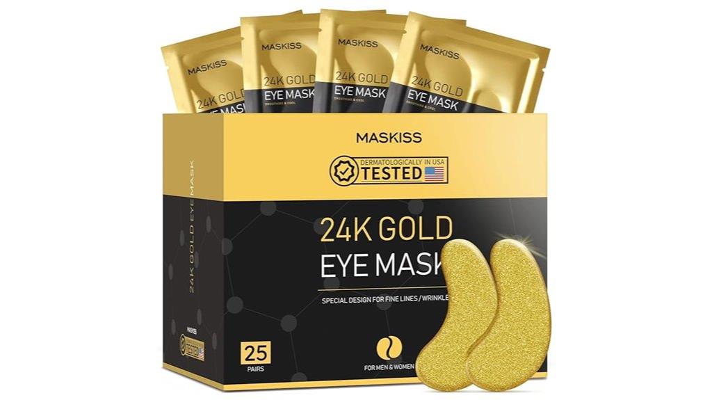gold collagen under eye patches