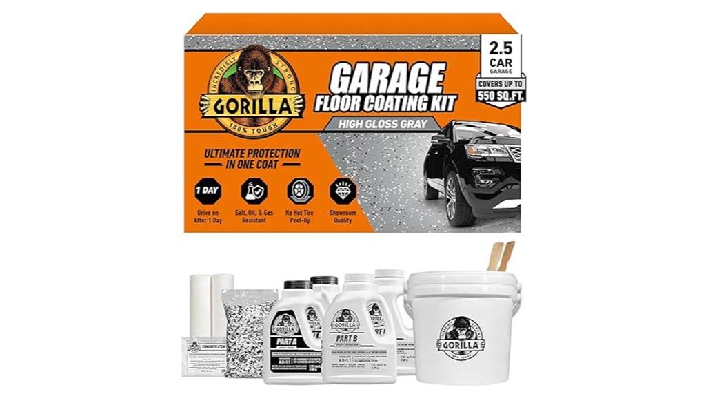 gorilla epoxy garage coating