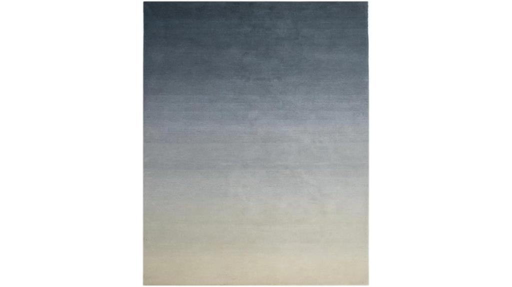 gradient rug size