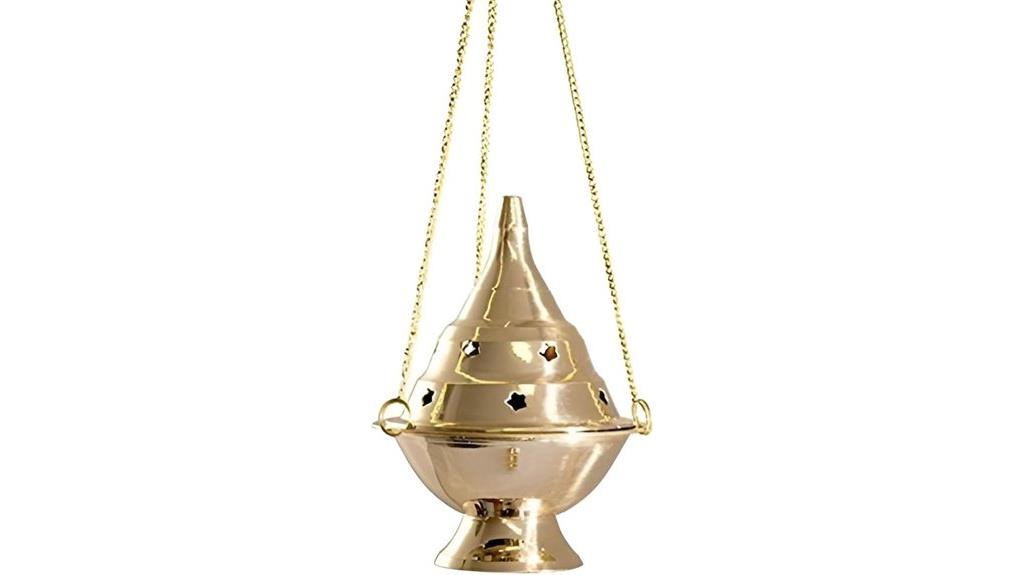 hanging charcoal incense burner