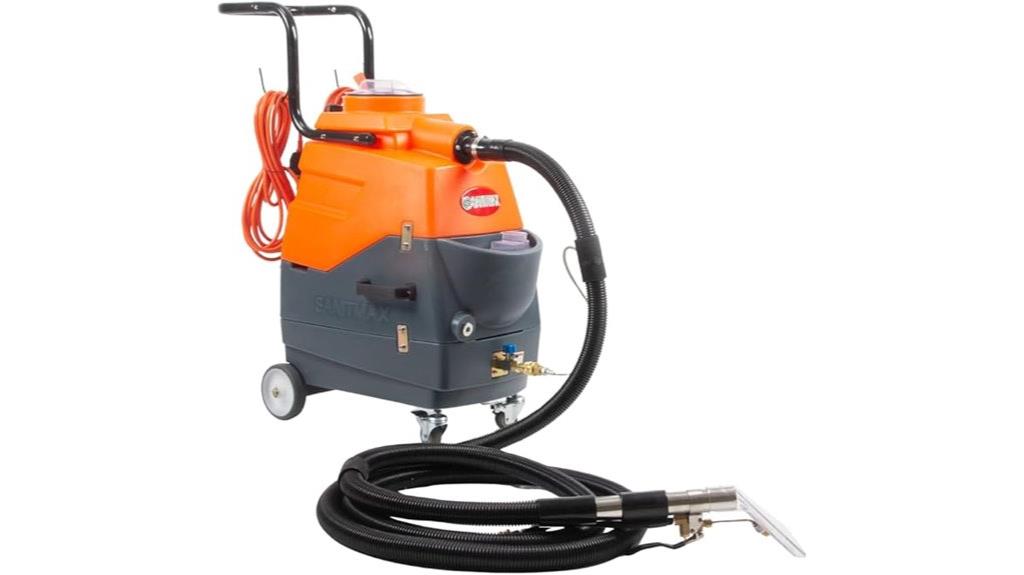 heated carpet cleaning machine