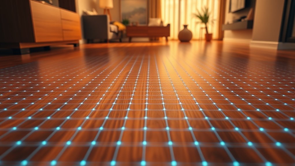 high capacity heating mat systems