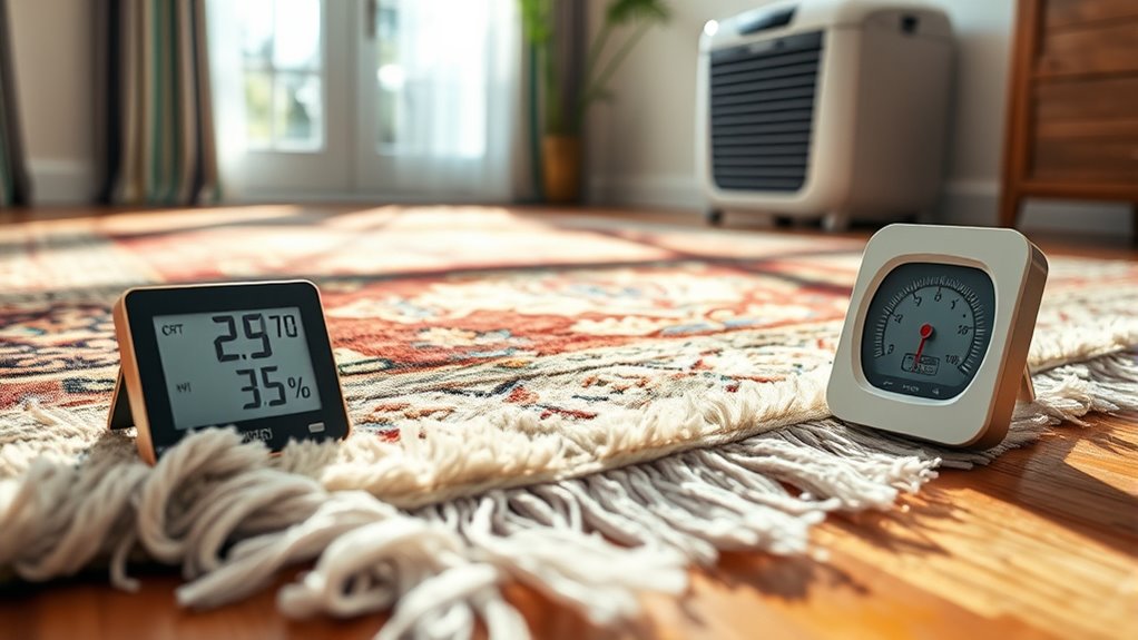 humidity management preserves rug integrity