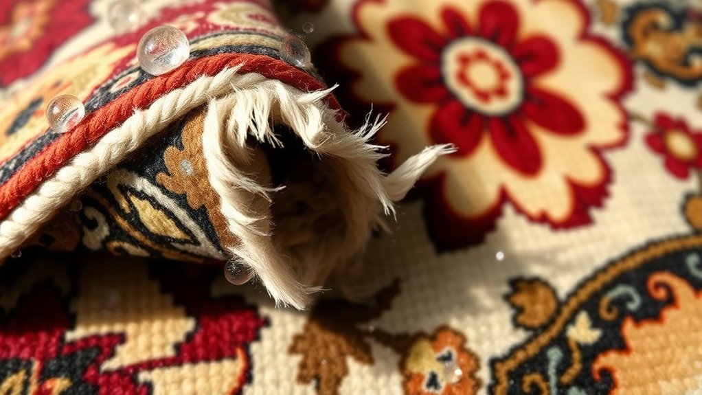 humidity s effect on rug edges