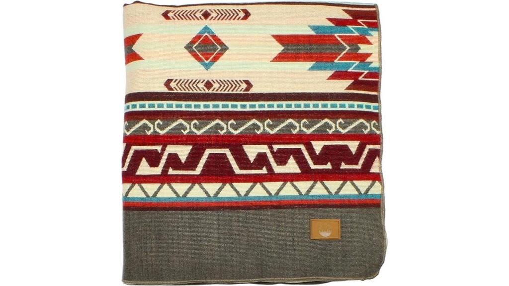 inca aztec blanket