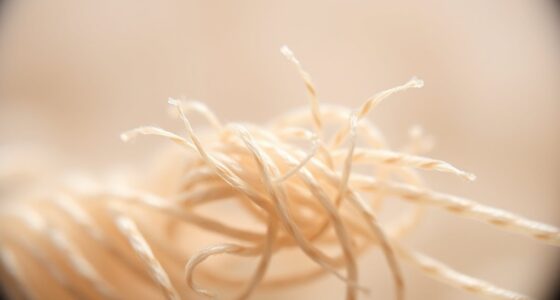 inspecting miniature knots closely