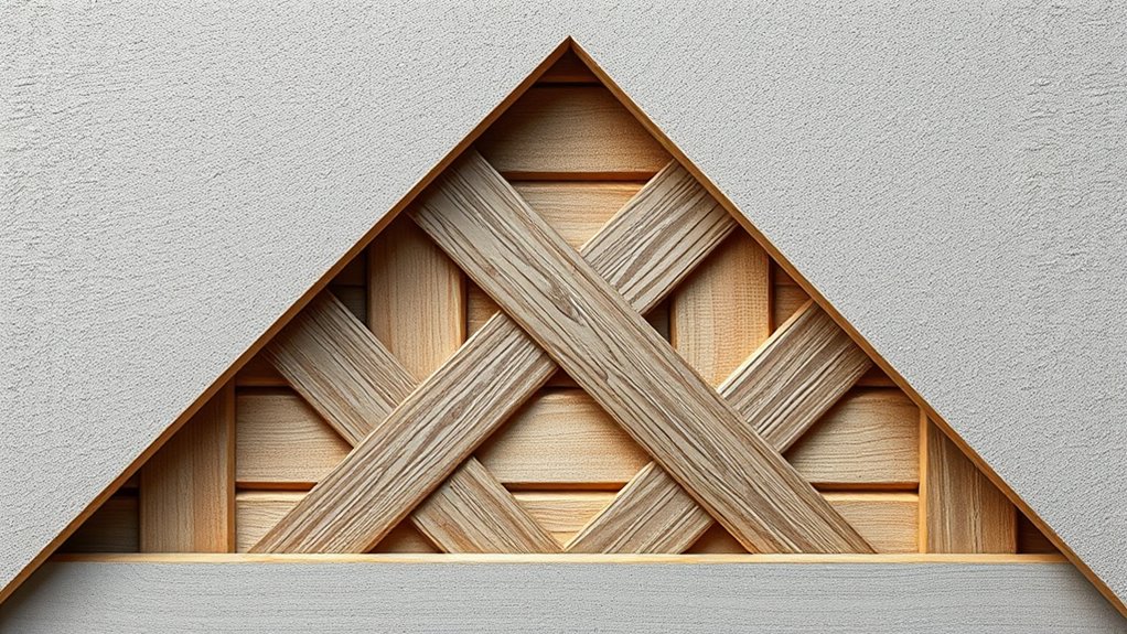 interlaced strips form grid