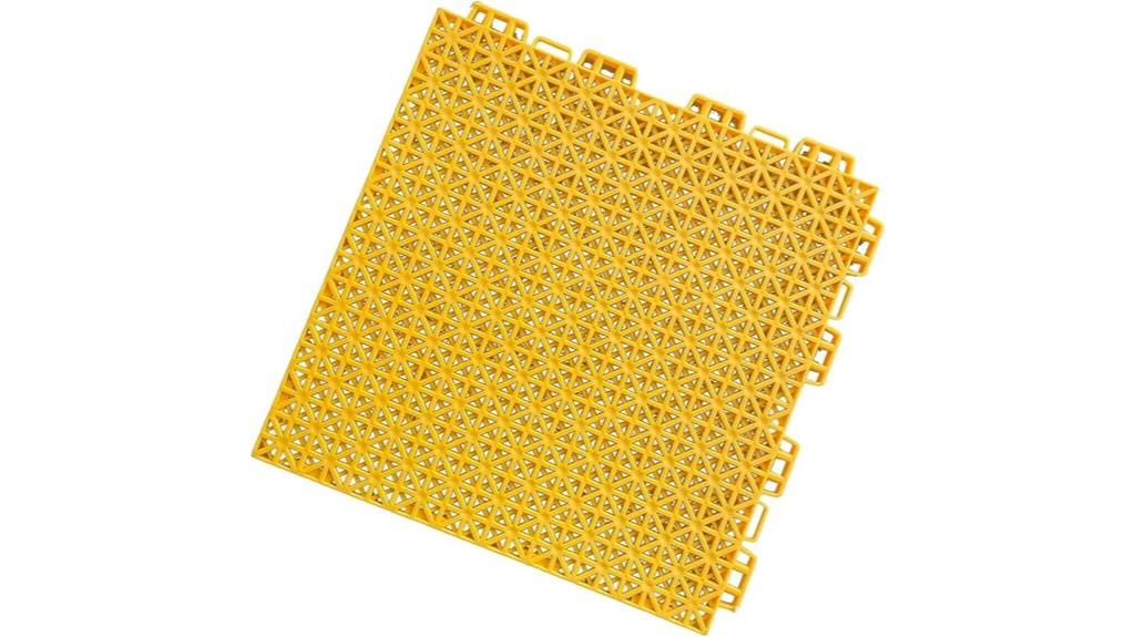 interlocking waterproof drainage tiles