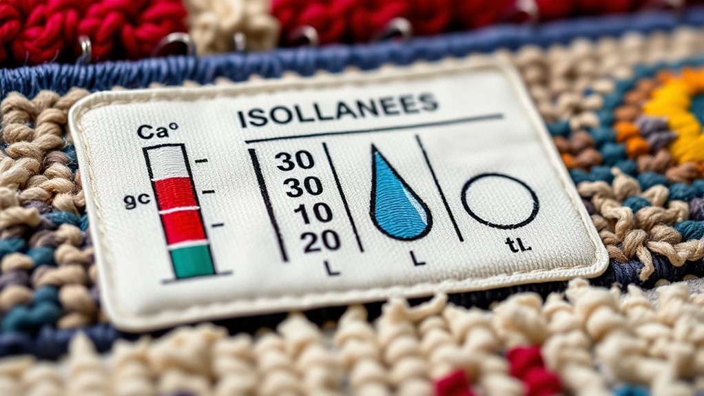 interpreting rug care symbols