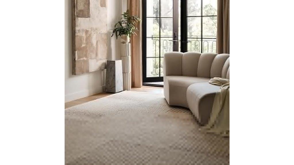 ivory wool area rug
