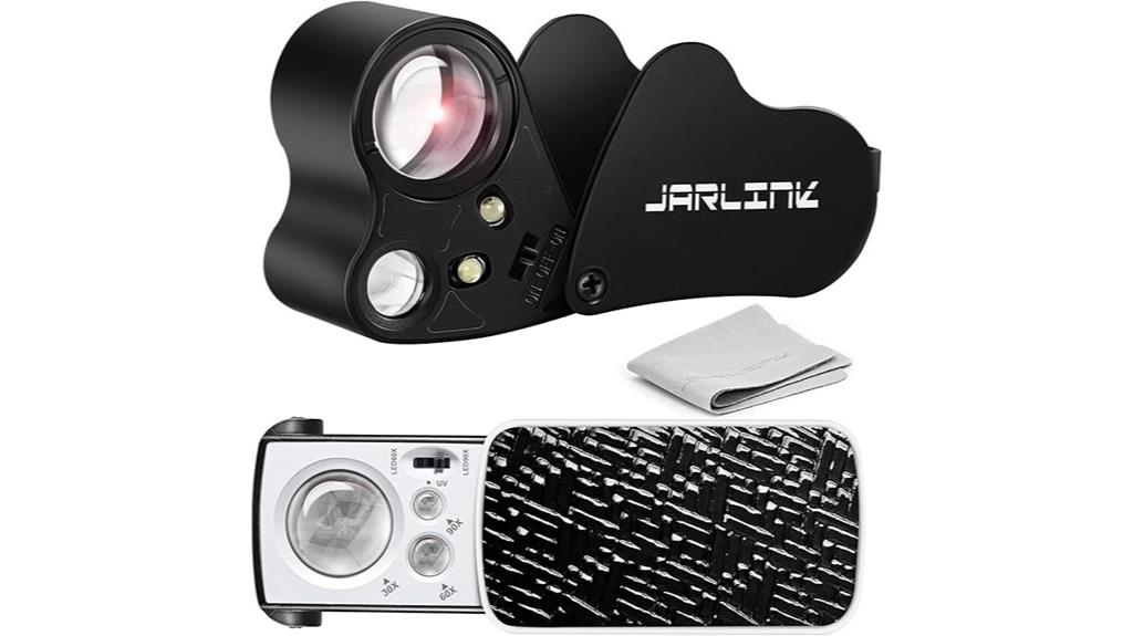 jeweler s loupe with leds