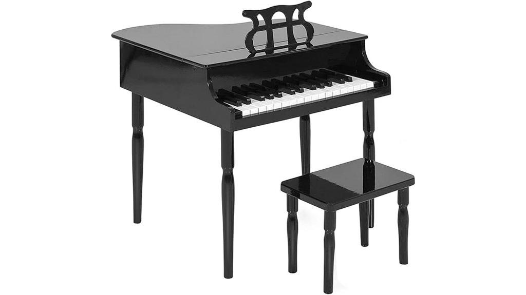 kids piano with stand