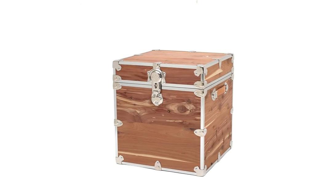 knotty cedar storage trunk