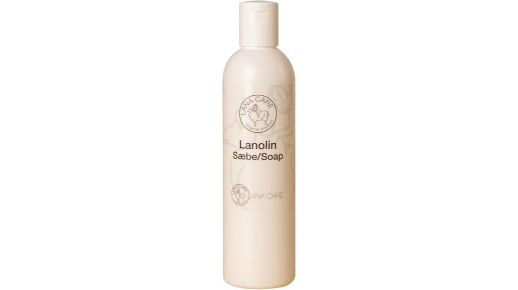 lanolinskin replenishing soap bottle