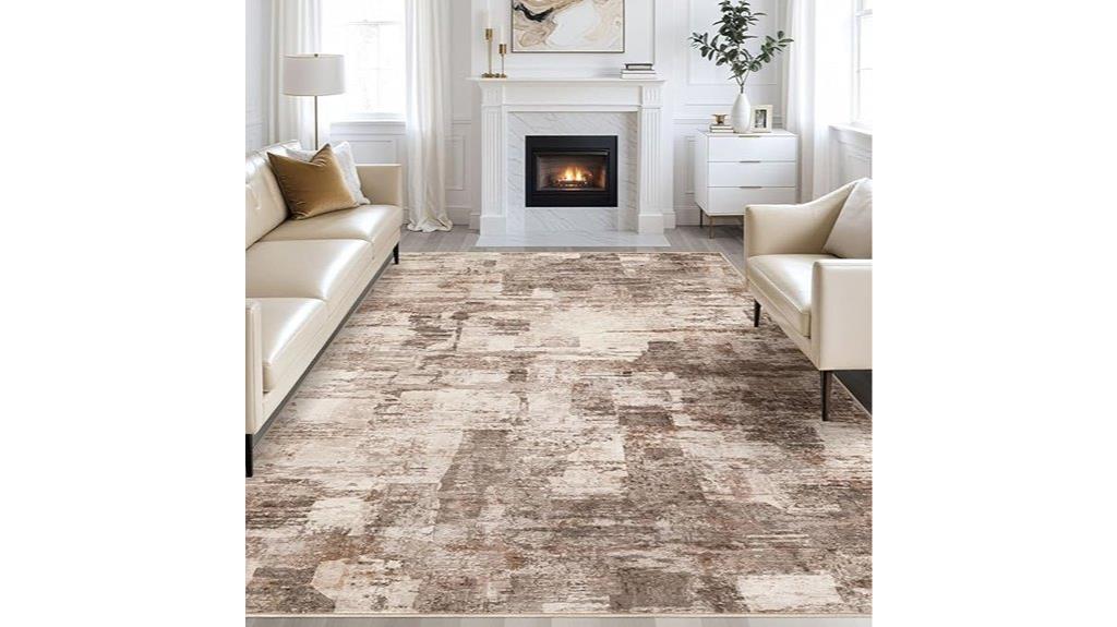 large 9x12 abstract rug