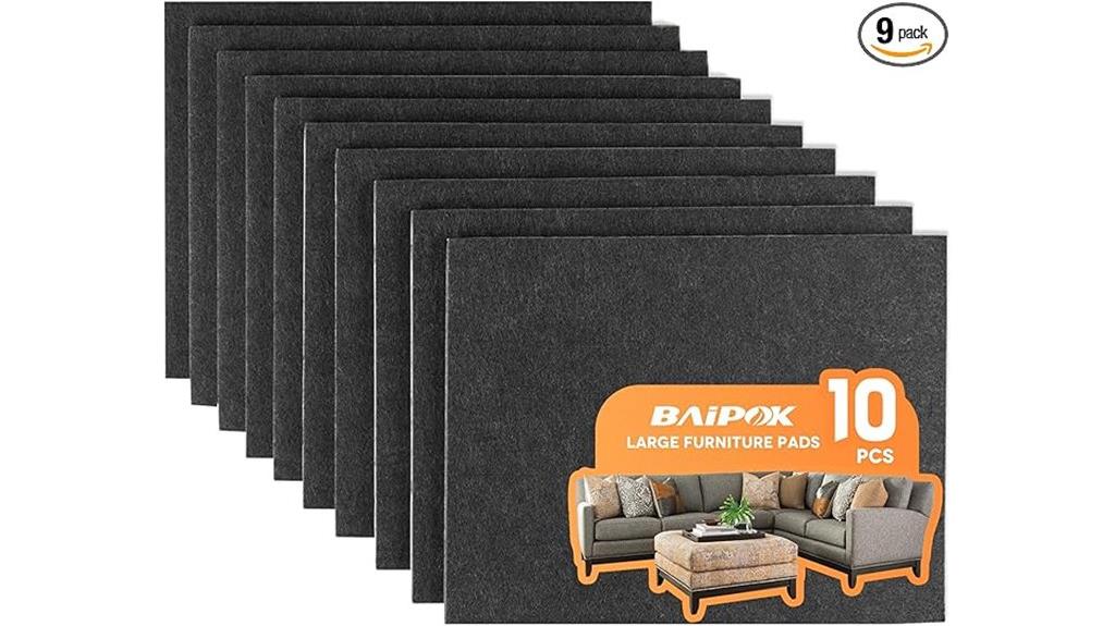 large adhesive felt pads