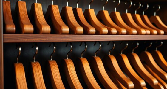 large cedar garment blocks