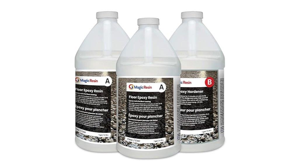 large clear epoxy kit