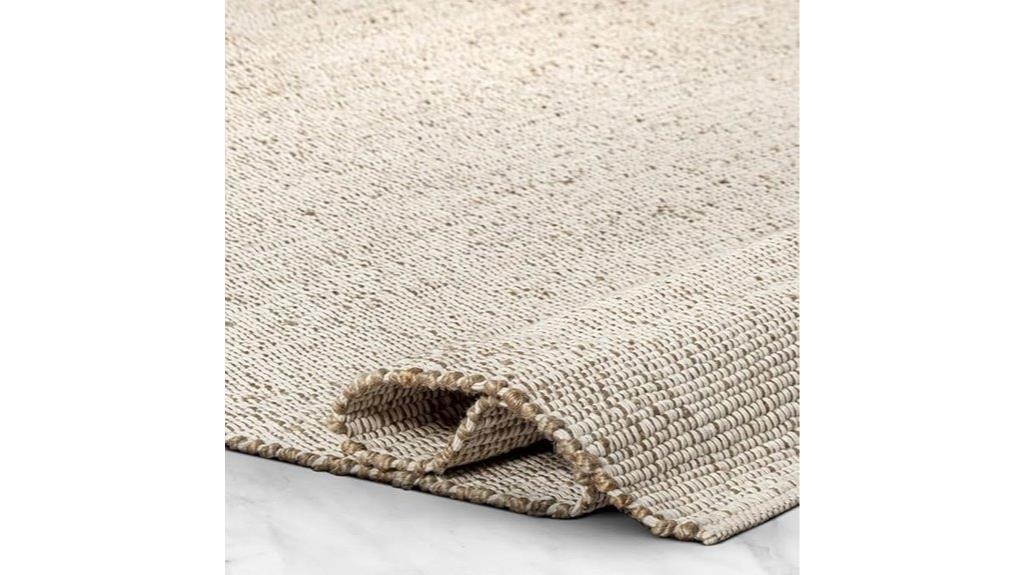 large hand woven farmhouse rug