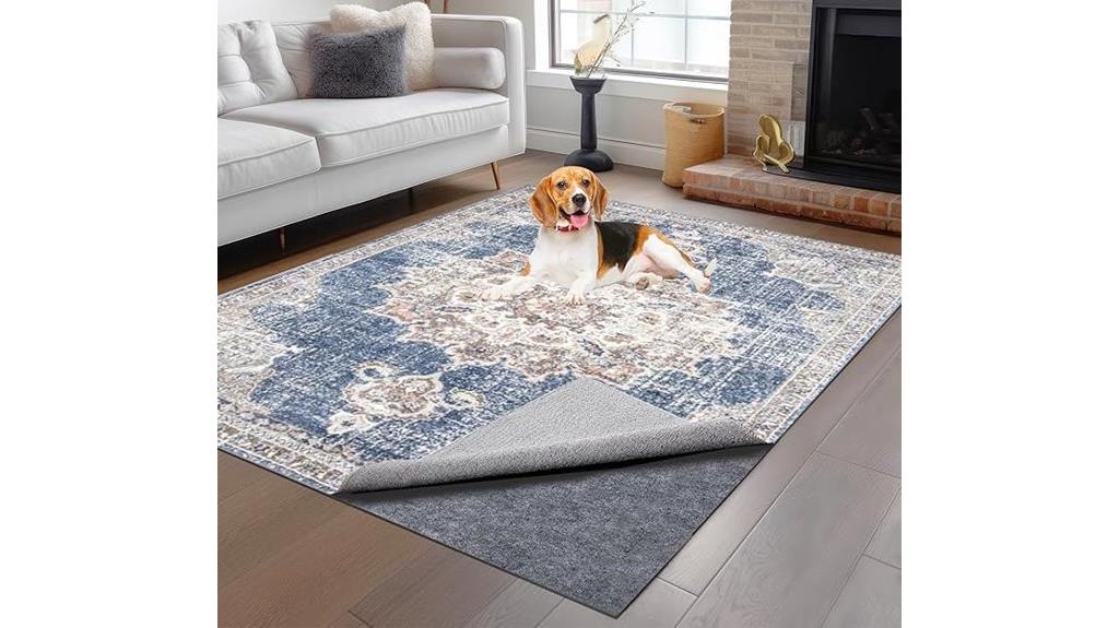 large non slip rug pad