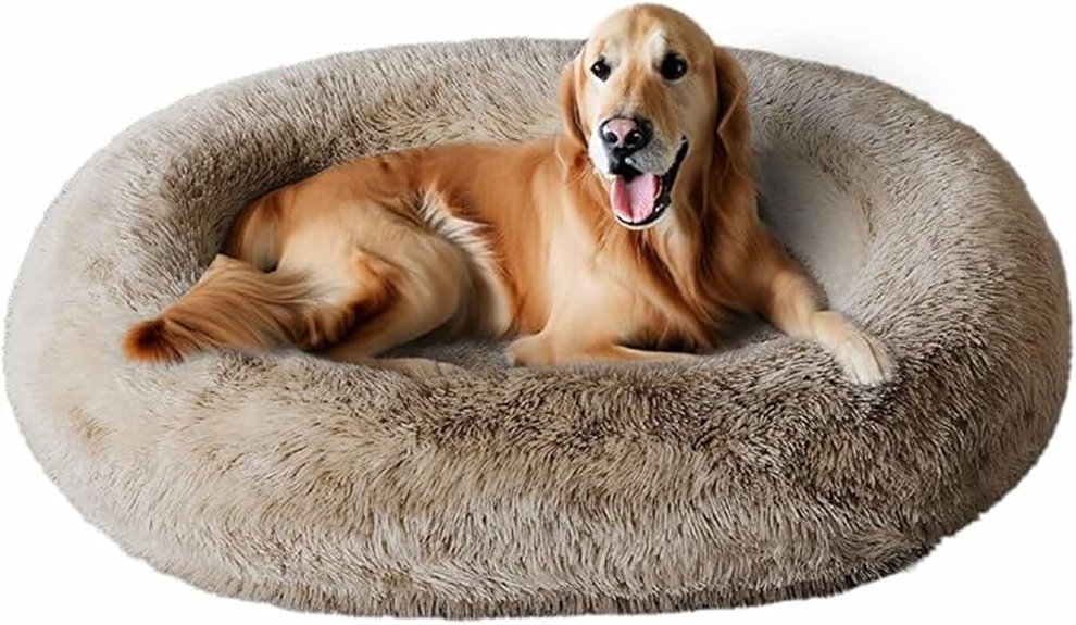 large orthopedic dog bed