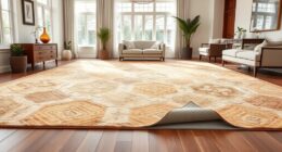 large rug pad options