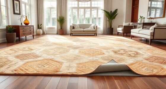 large rug pad options