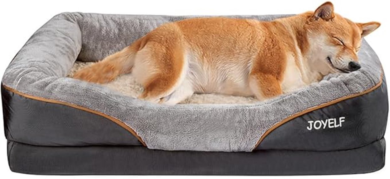 large washable foam bed