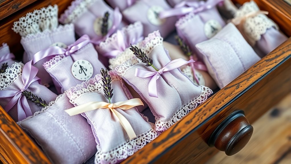 lavender sachets for wardrobe