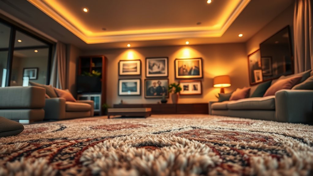 layered lighting for depth
