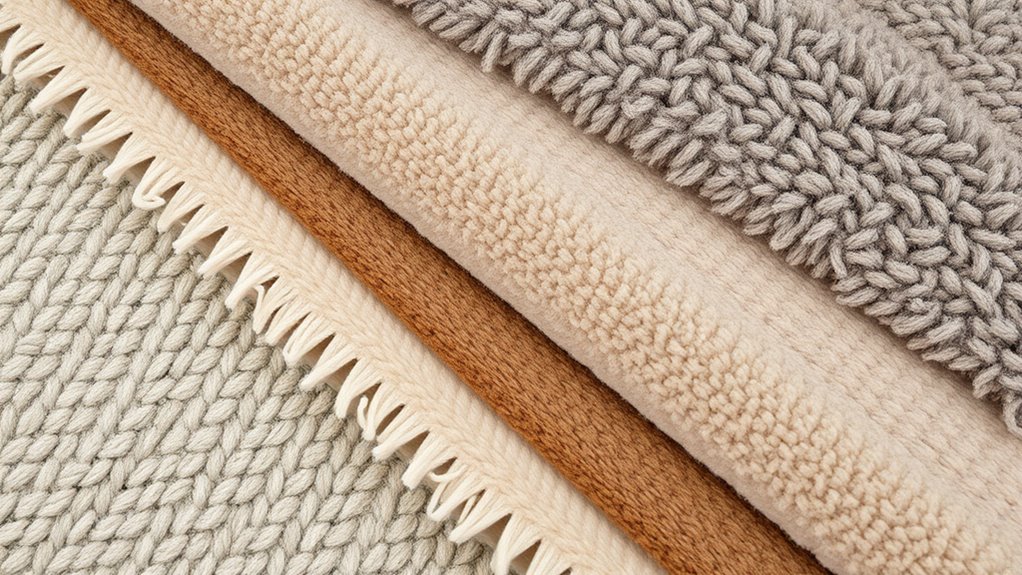 layered neutral textured contrast