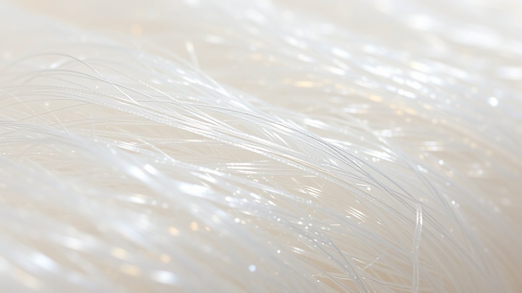 layered silk cuticle optics