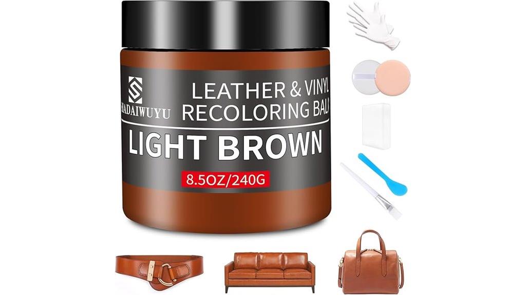 leather restoration and coloring