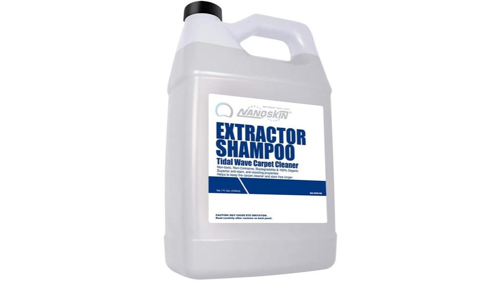 low foaming carpet cleaner