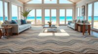 luxurious coastal rug selection
