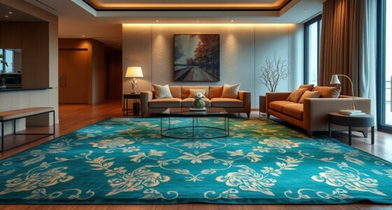 luxurious silk rug selection