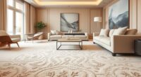 luxurious soft viscose carpet collection