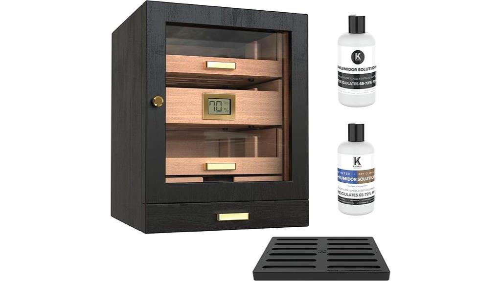 luxury cigar storage cabinet