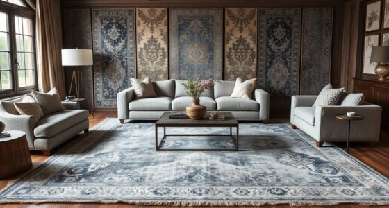 luxury distressed rug collection