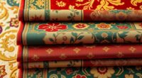 luxury durable silk rugs