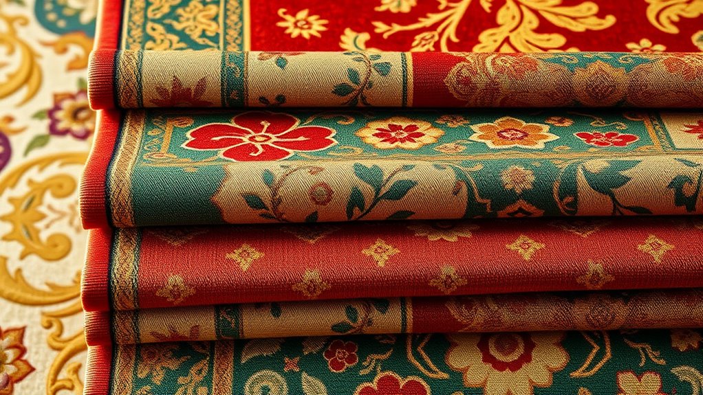 luxury durable silk rugs