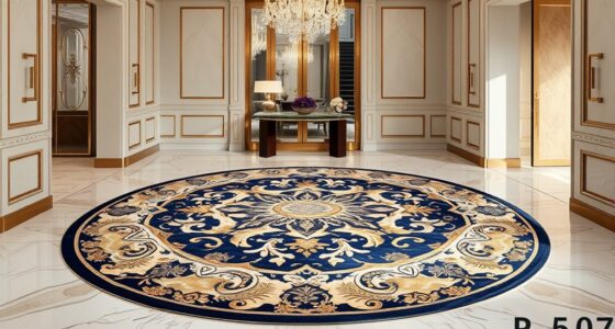 luxury foyer round rugs
