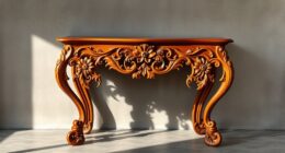 luxury hand carved consoles