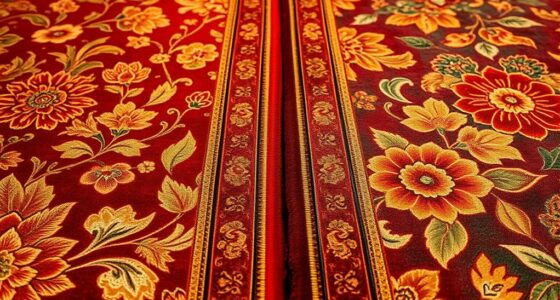 luxury high gloss silk carpets