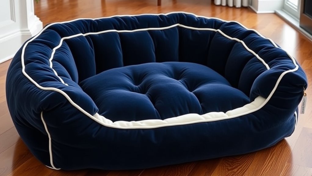luxury memory foam pet beds
