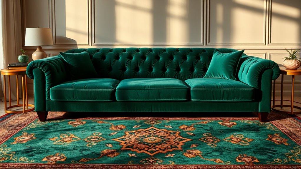 luxury rugs color psychology