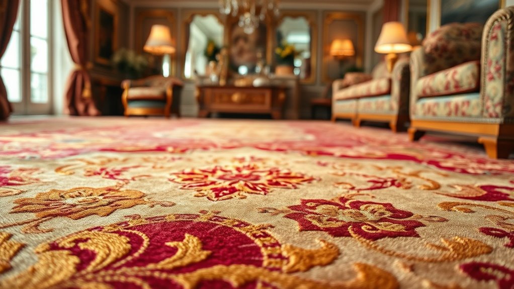 luxury silk carpet selection