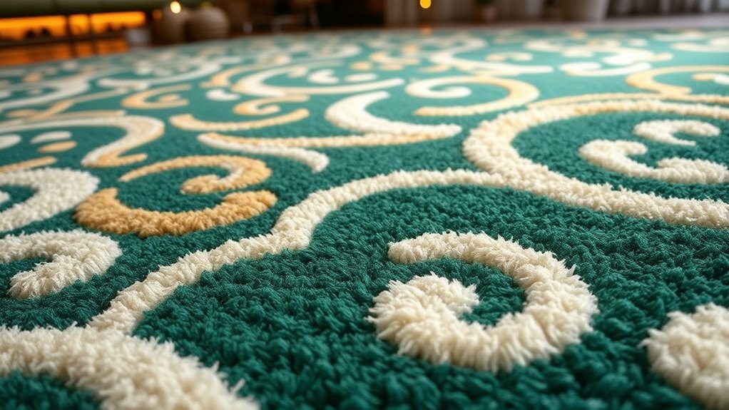 luxury silk like carpet options
