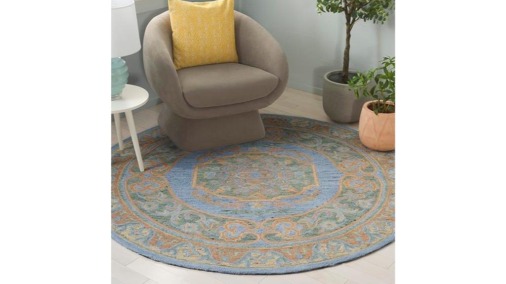 luxury vintage floral rug